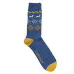 Alpaka Wolle Socken Südamerika-Muster bunt - 28