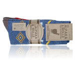 Alpaka Wolle Socken Südamerika-Muster bunt - 30