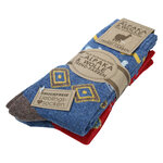 Alpaka Wolle Socken Südamerika-Muster bunt - 33