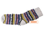 Dicke Alpaka-Wolle-Socken Hygge Scandinavien Style - 4