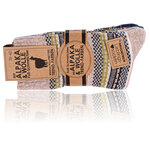 Dicke Alpaka-Wolle-Socken Hygge Scandinavien Style - 18