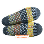 Thermo-Wolle ABS-Socken Antirutsch-Noppen Hygge-Style - 6