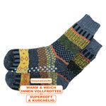 Thermo-Wolle ABS-Socken Antirutsch-Noppen Hygge-Style - 3