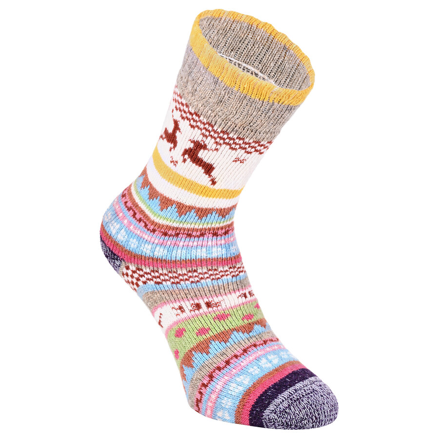 Lieblings-Socken mit Wolle kunterbuntes Scandinavian-Hygge-Design - 4