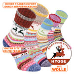 Lieblings-Socken mit Wolle kunterbuntes Scandinavian-Hygge-Design - 2