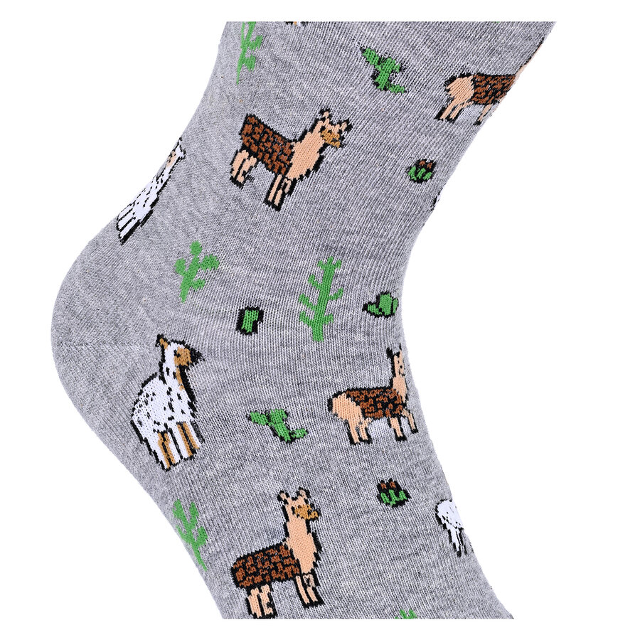Lieblings-Motiv-Socken lustige Alpakas - 4