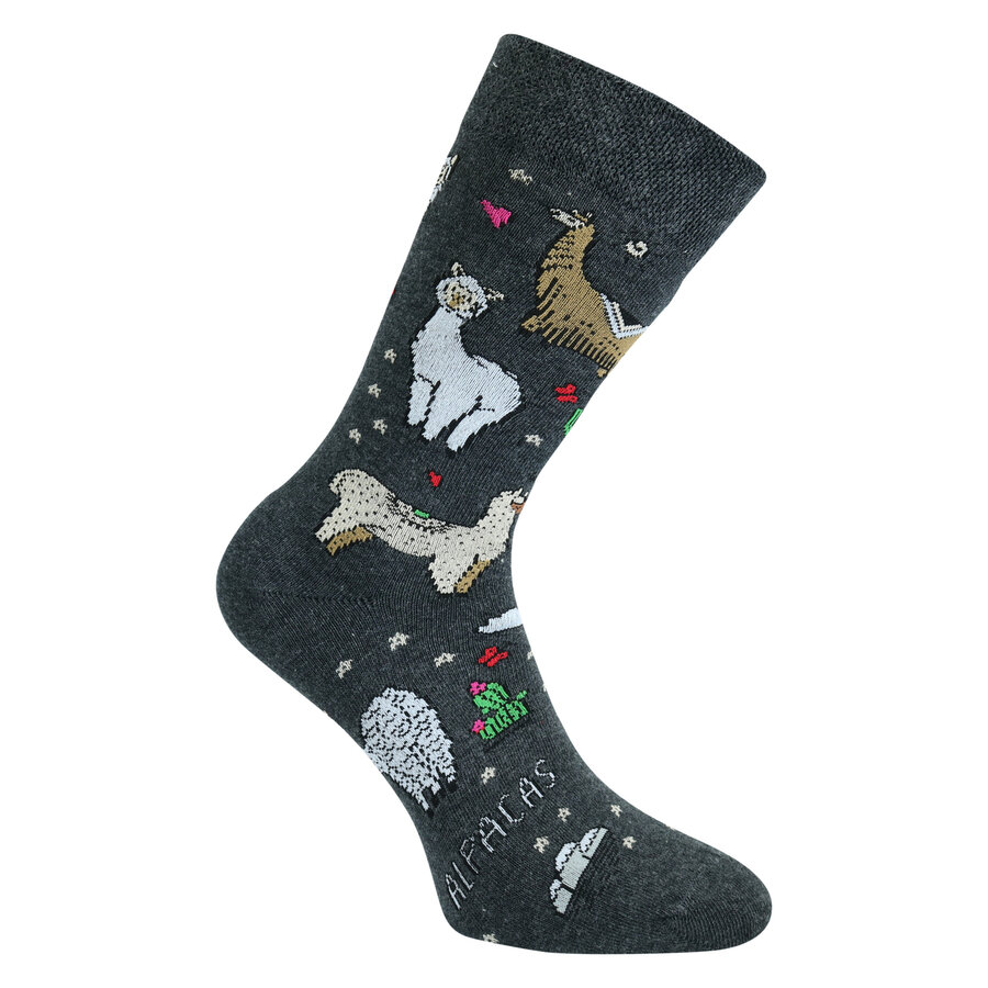 Lieblings-Motiv-Socken lustige Alpakas - 21