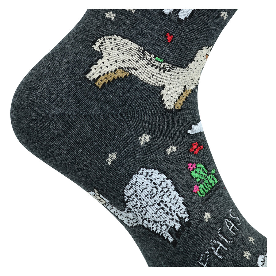 Lieblings-Motiv-Socken lustige Alpakas - 17