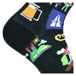 Ich liebe Deutschland Socken schwarz-bunt - 5
