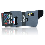 Polizei-Motiv-Socken bunt - 3