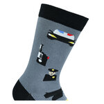 Polizei-Motiv-Socken bunt - 4