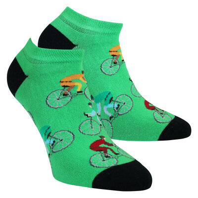 Lustige bunte Sneakersocken mit Motive