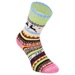 Kinder Wollsocken kunterbunte Scandinavian-Elch-Motive - 4
