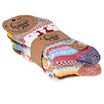 Kinder Wollsocken kunterbunte Scandinavian-Elch-Motive - 11