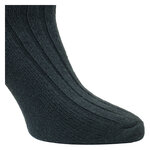 Merino-Kaschmir Wolle Socken schwarz - 4