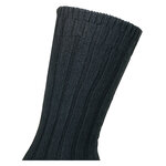 Merino-Kaschmir Wolle Socken schwarz - 6