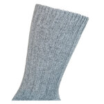 Merino-Kaschmir Wolle Socken grau-melange - 6