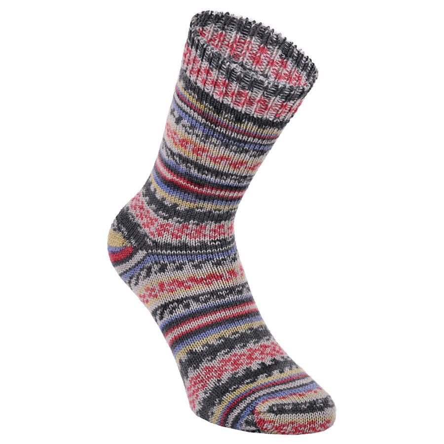 Damen-Wollsocken wie von OMA gestrickt bunt - 2