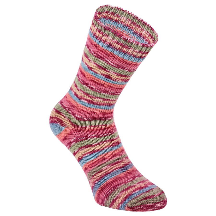 Damen-Wollsocken wie von OMA gestrickt bunt - 11