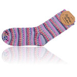 Damen-Wollsocken wie von OMA gestrickt bunt - 18
