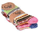 Dicke Hygge Wollsocken Skandinavien-Style Elch-Motive - 16