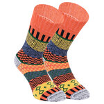 Dicke Wollsocken Folklore Skandinavien-Style bunt - 19