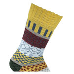 Dicke Wollsocken Folklore Skandinavien-Style bunt - 35