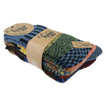 Dicke Wollsocken Folklore Skandinavien-Style bunt - 46