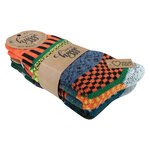 Dicke Wollsocken Folklore Skandinavien-Style bunt - 45
