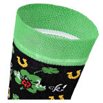 Gute-Laune-Socken Glücksklee-Hufeisen-Motive - 4