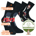 Weihnachts-Motivsocken NUSSKNACKER Christmas-Time - 2