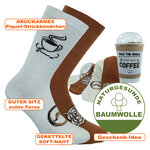 Coffee to Go Geschenke-Socken im Kaffeebecher - 2