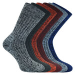 Wellness-Jeans-Socken Recycling-Baumwolle Multi-Mouline-Farben - 40