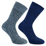 Wellness-Jeans-Socken Recycling-Baumwolle Multi-Mouline-Farben - 57