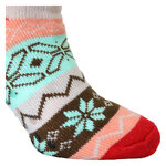 Thermo Hütten-Socken ABS-Noppen Rentier-Motiv - 10