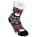 Thermo Hütten-Socken Weihnachtsmann-Motiv - 7