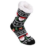 Thermo Hütten-Socken Weihnachtsmann-Motiv - 9