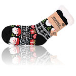 Thermo Hütten-Socken Weihnachtsmann-Motiv - 4