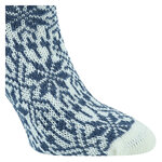 Norwegersocken Wolle Sternmuster Made in Germany natur-jeans - 4