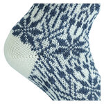 Norwegersocken Wolle Sternmuster Made in Germany natur-jeans - 5