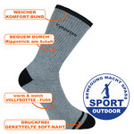 Tennis-Sportsocken Made in Germany grau - 12