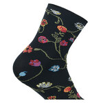 Damen Feinstrumpfsocken 45DEN Made in Germany Blumen - 5