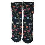 Damen Feinstrumpfsocken 45DEN Made in Germany Blumen - 3