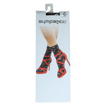 Damen Feinstrumpfsocken 45DEN Made in Germany Blumen - 7