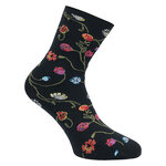 Damen Feinstrumpfsocken 45DEN Made in Germany Blumen - 1
