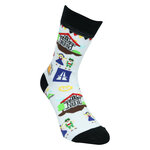 Ich liebe Deutschland Socken weiß - 7