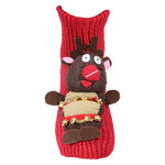 ABS Noppensocken 3D-Wintermotiv Weihnachts-Elch - 7