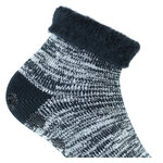 Kurze Kuschelsocken ABS Noppen Camano schwarz - 12