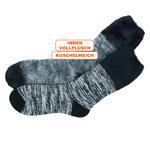 Dicke Damen-Kuschel-Socken camano Warm Up schwarz - 3
