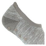 Dicke Damen ABS-Sneaker-Kuschel-Socken camano taupe-beige - 5